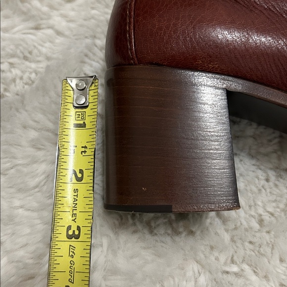 The Original Car Shoe Calzature Donna Cordovan Leather Heeled Loafer - Picture 12 of 12